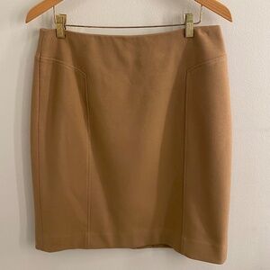 Halogen Camel Colored A-Line Skirt Size 10P